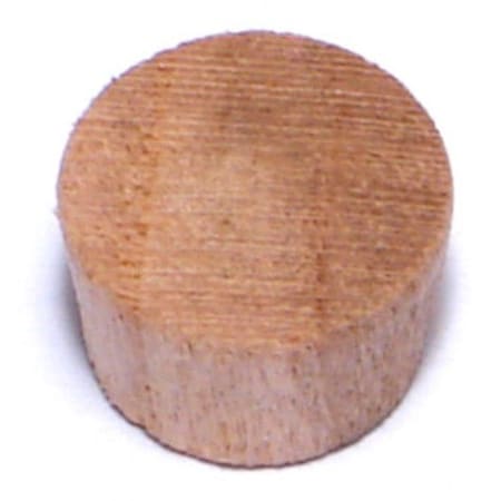 Midwest Fastener 3/8" Cherry Wood Flat Head Plugs 100PK 08926